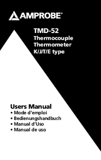 Thumbnail of document Manual - TMD-52 Thermometer K/J/T/E-Type